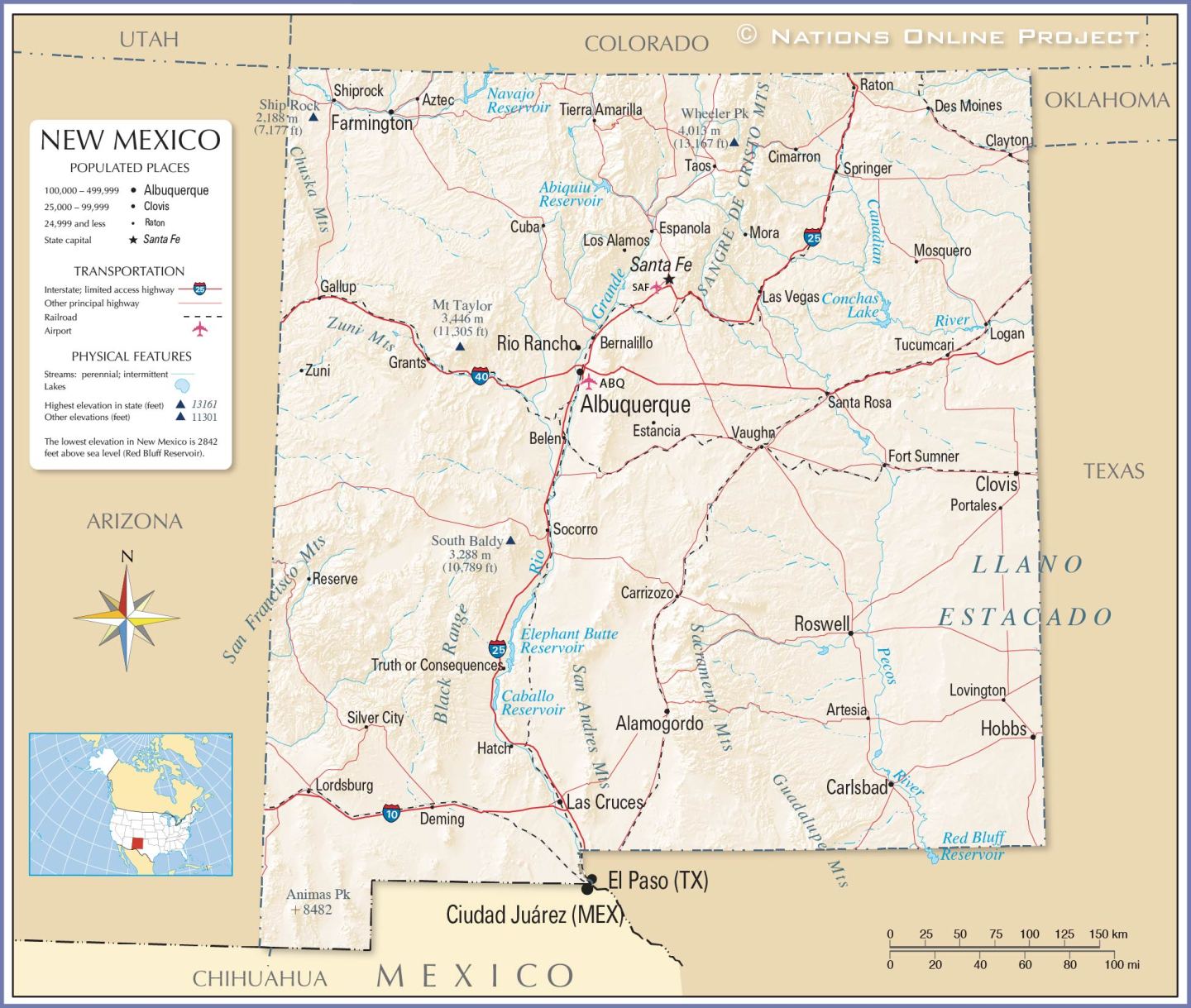 New Mexico: The Land of Enchantment – Geography Circuit